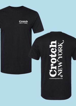 CROTCH - NEW YORK BLACK T-SHIRT