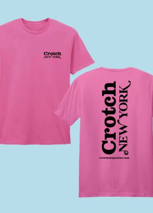 CROTCH - NEW YORK PINK T-SHIRT