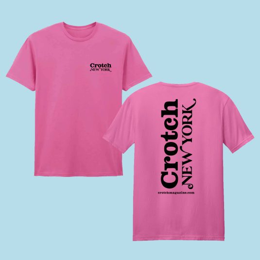CROTCH - NEW YORK PINK T-SHIRT - MEDIUM